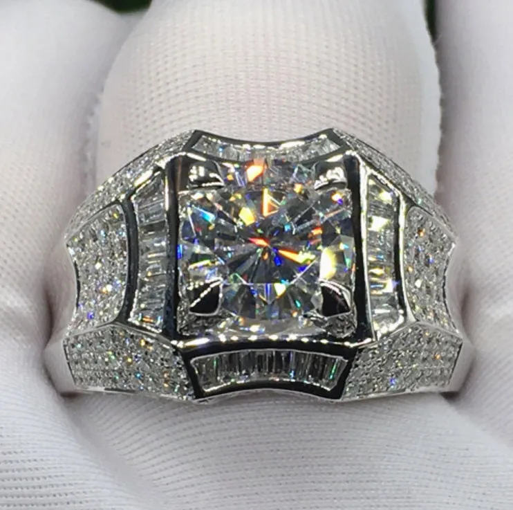 Iced Out Ring | Mens Iced Out Rings | Womens Iced Out Ring | Iced Out Rings UK | big diamond ring | Mens Wedding Ring | rings | iced out