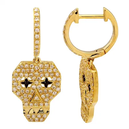 IMMORTAL DIAMOND HOOP EARRINGS