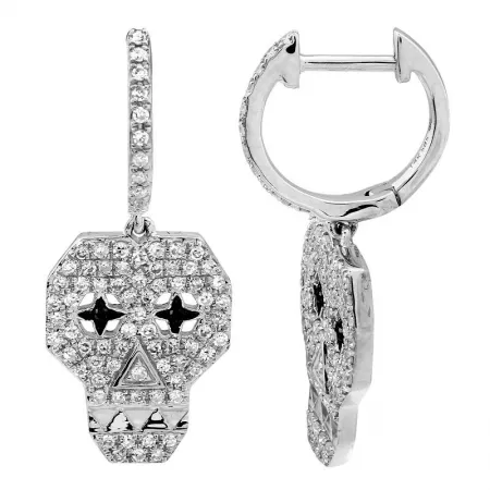 IMMORTAL DIAMOND HOOP EARRINGS
