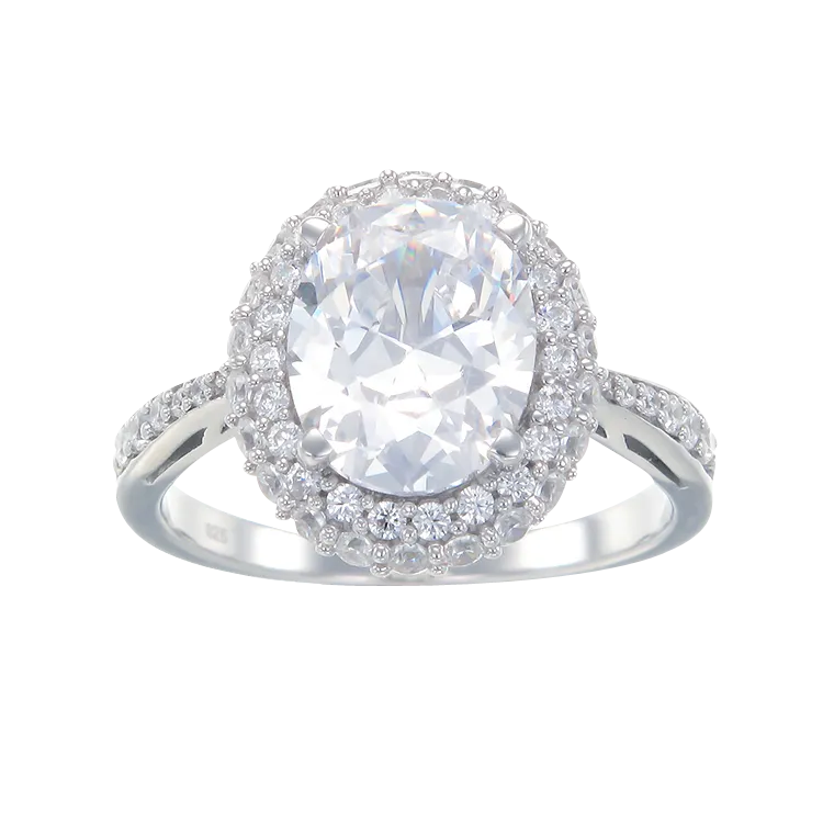 Incandescent Oval Ring