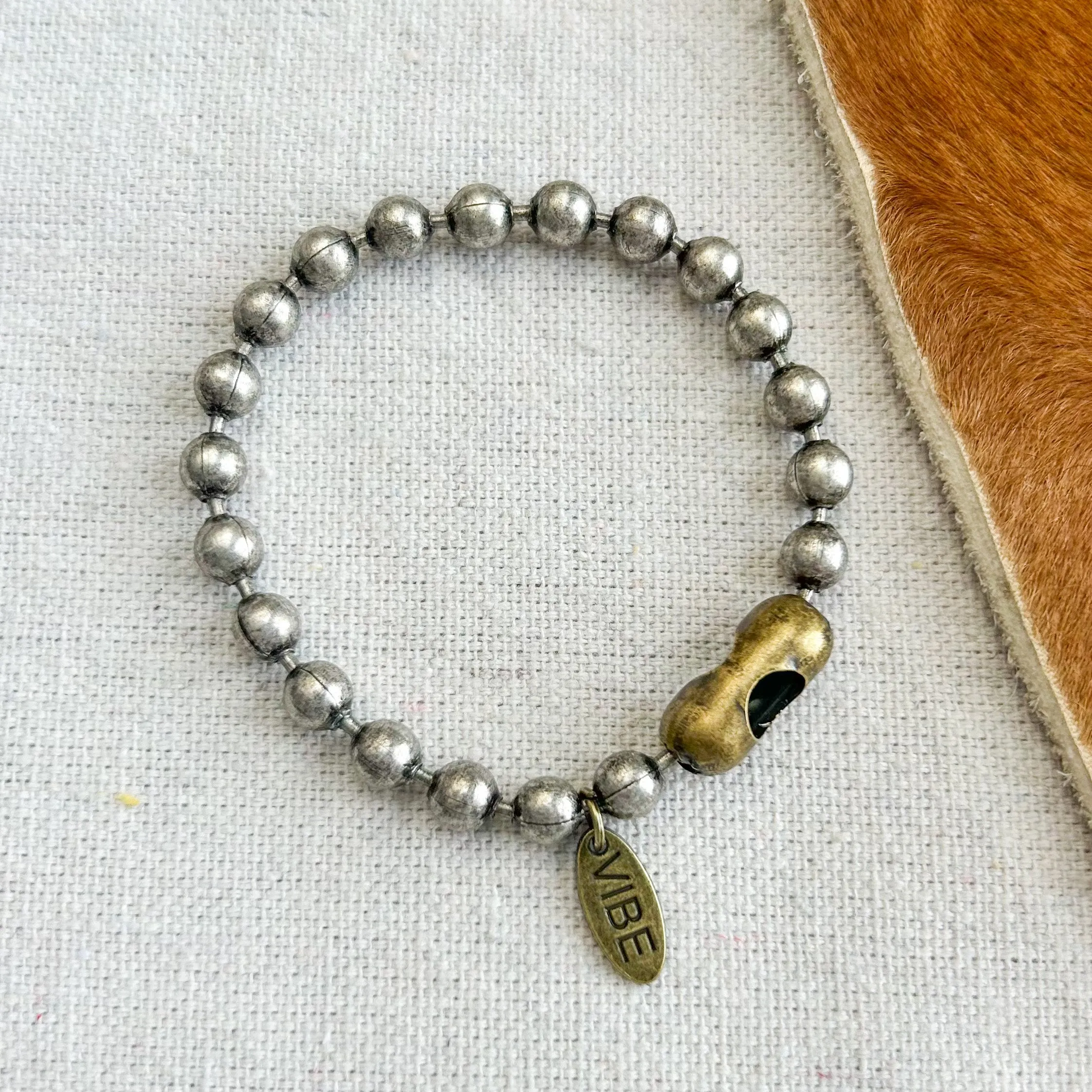 Industrial Ball Chain Bracelet