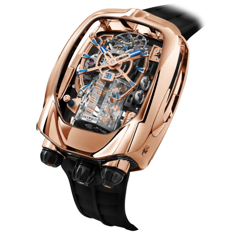 Jacob & Co. Bugatti Chiron Tourbillon Rose Gold - B200.40.AA.AA.B