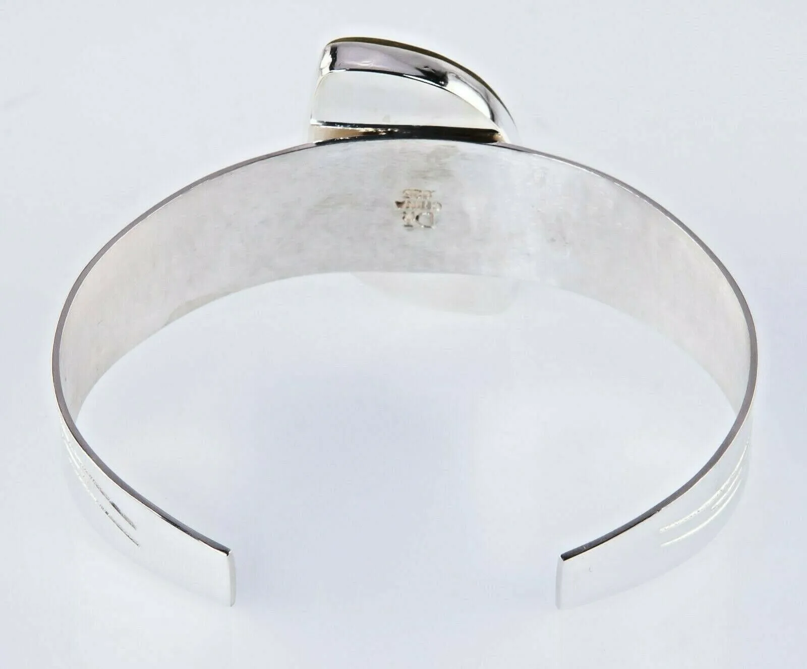 Jay King DTR Sterling Silver Cuff & Ring Set w/ Green Jasper