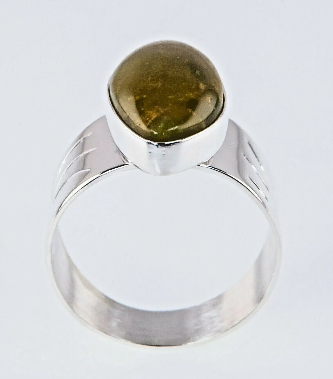 Jay King DTR Sterling Silver Cuff & Ring Set w/ Green Jasper