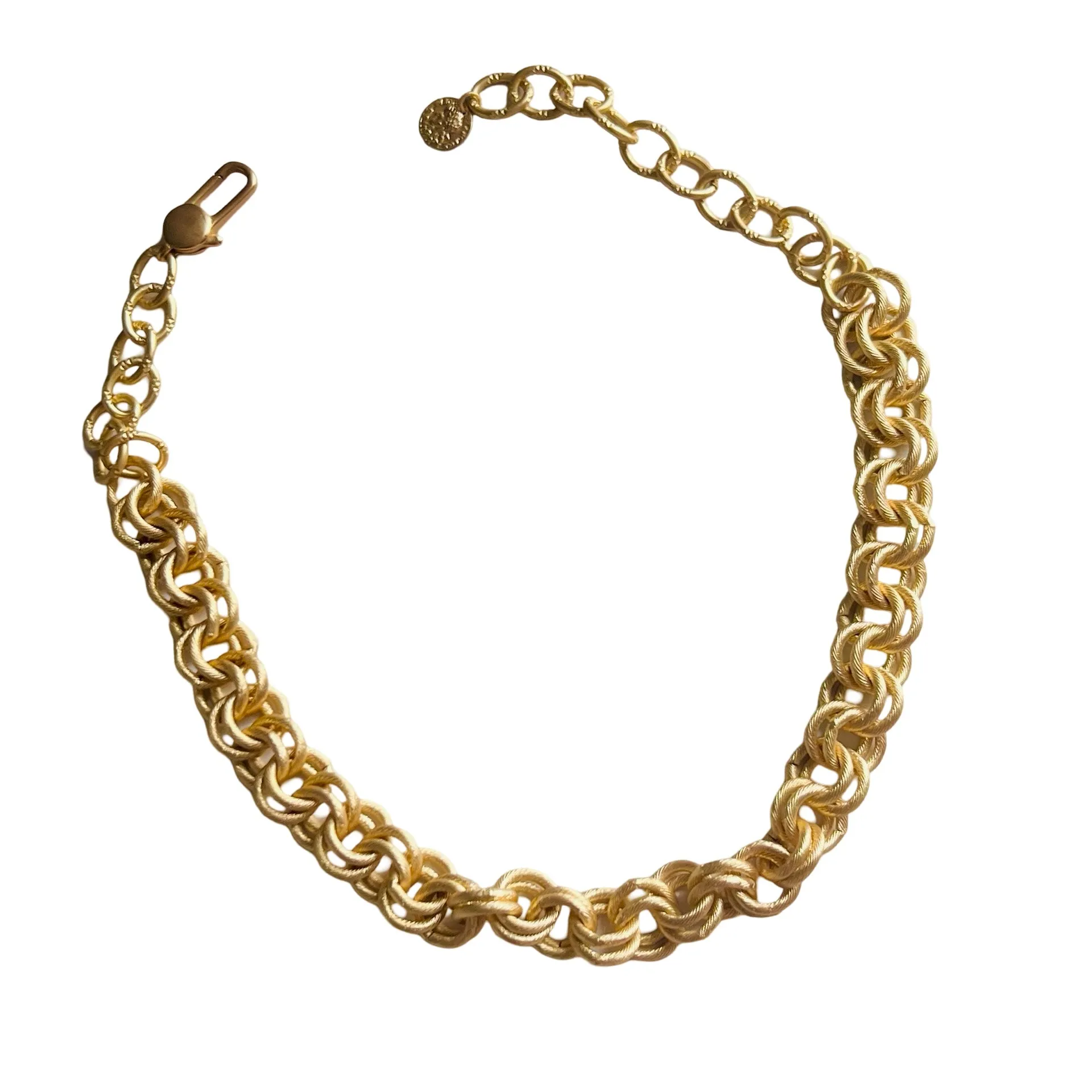 Jayden Double Circle Link Chain Necklace