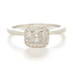 Jennifer Dawes Radiance Diamond Halo Ring