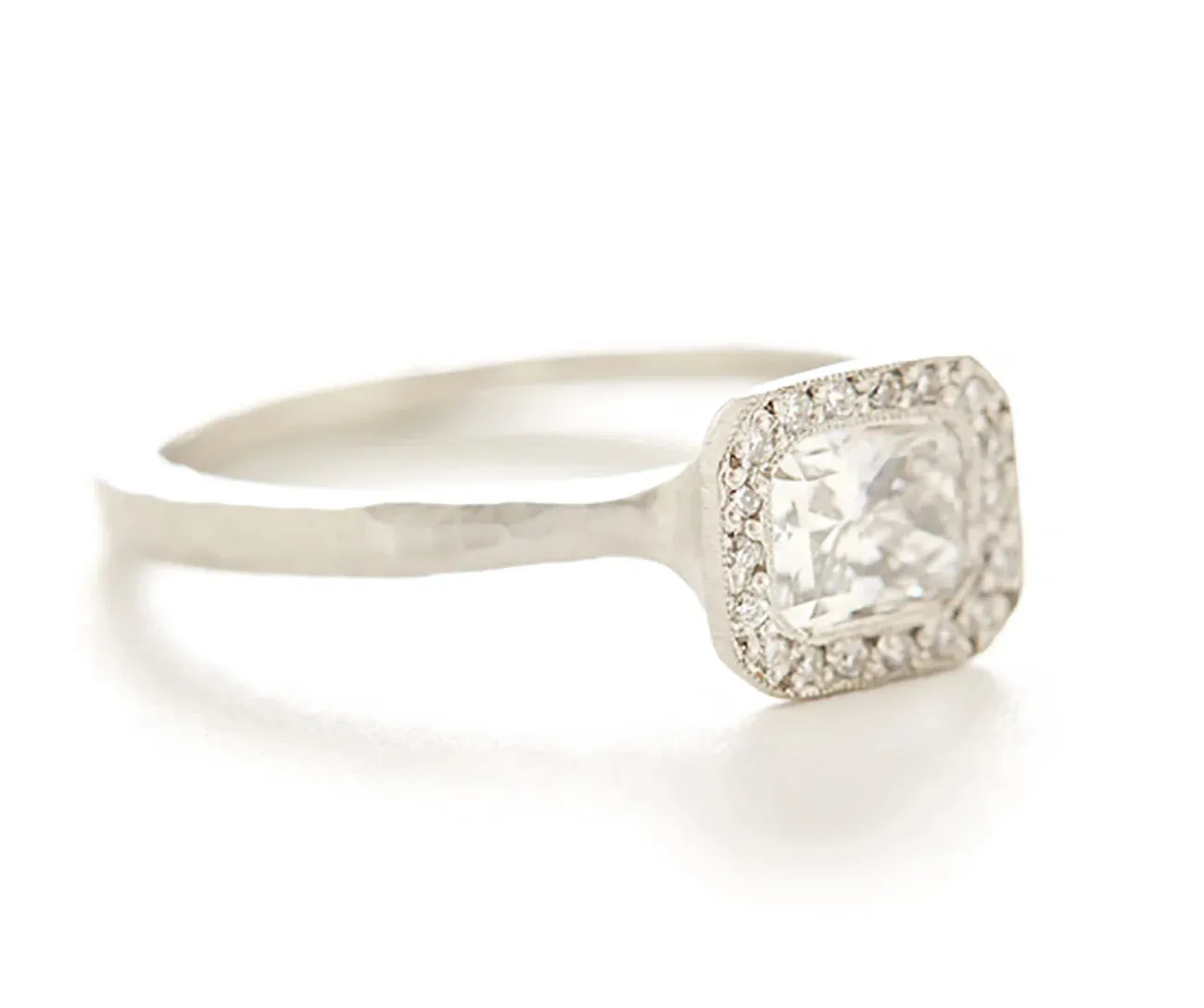 Jennifer Dawes Radiance Diamond Halo Ring