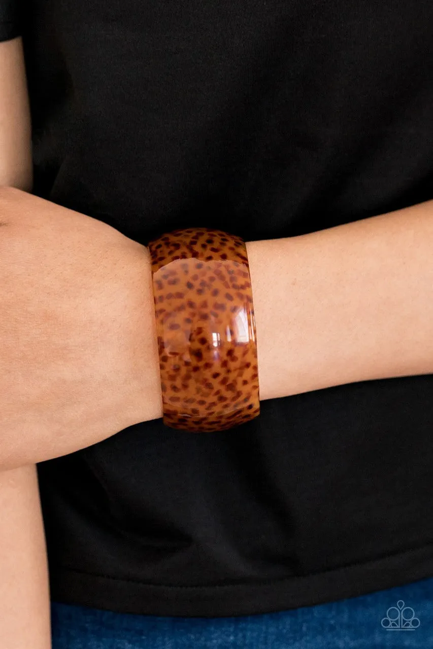 Jungle Cruise Brown Paparazzi Bracelet