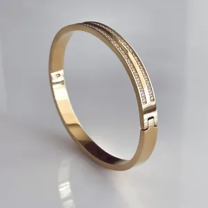 Kaleidoscope Wide Pavé Bangle Cuff