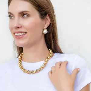 Kendall Gold Link Necklace