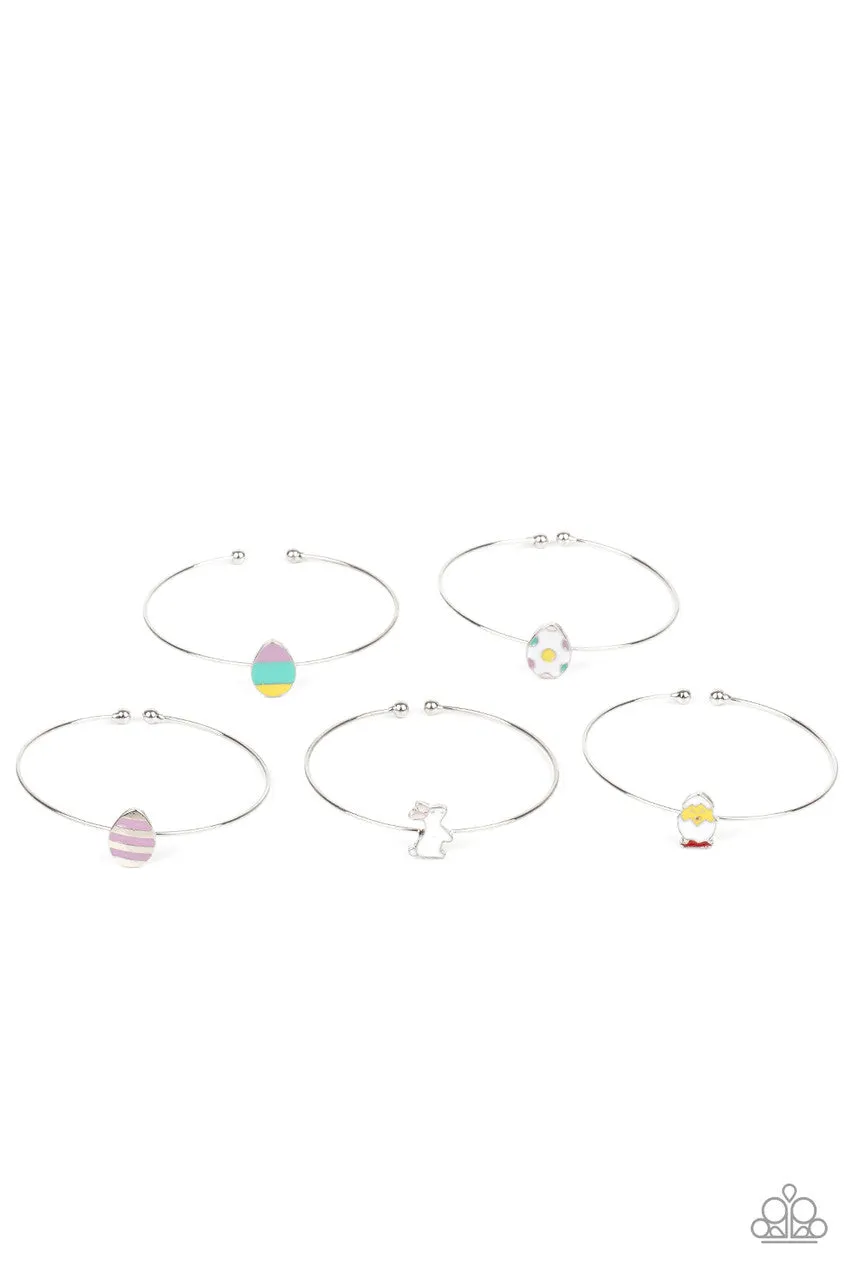 Kids' Starlet Shimmer Easter Cuff Bracelet Set