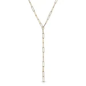 Large Rectangle Link Lariat