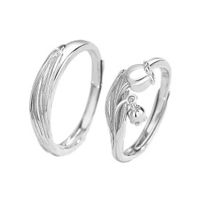 Lily of the Valley Matching Rings