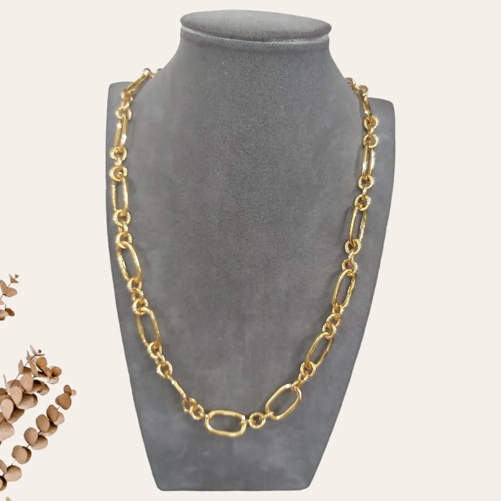 Link Gold Chain Necklace