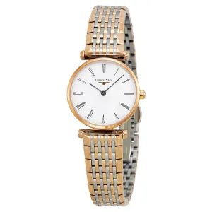 Longines La Grande Classique White Dial Two-tone Ladies Watch L42091917 L4.209.1.91.7