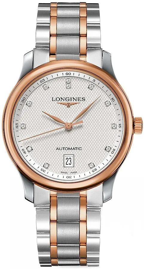 Longines Master Collection Automatic Diamond White Dial Men's Watch L2.628.5.97.7
