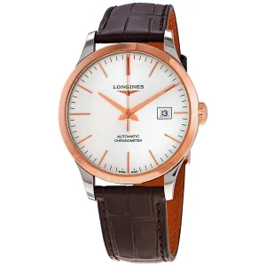 Longines Record Automatic Chronometer Silver Dial Men's Watch L28215722
