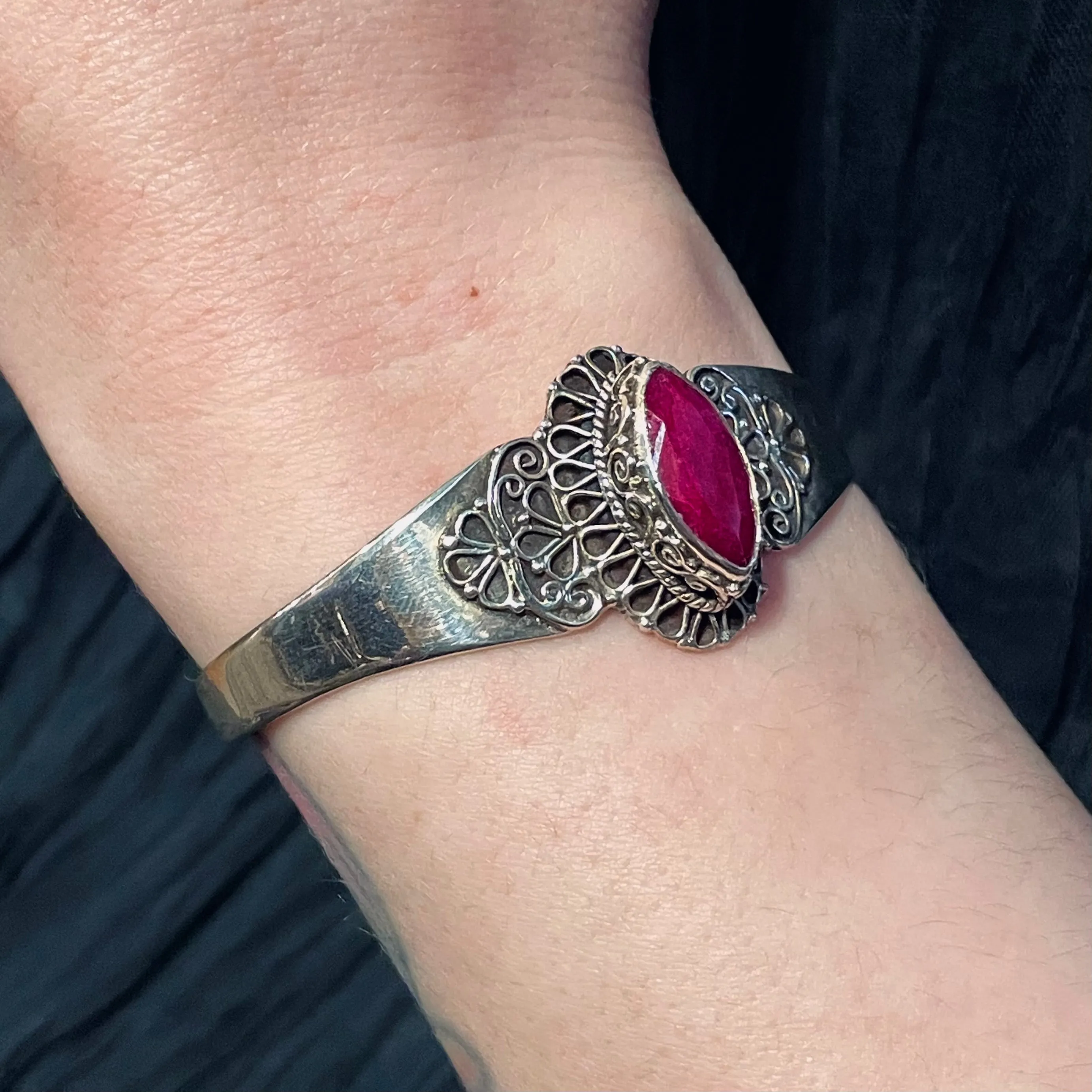 Love’s Devotion Ruby Cuff