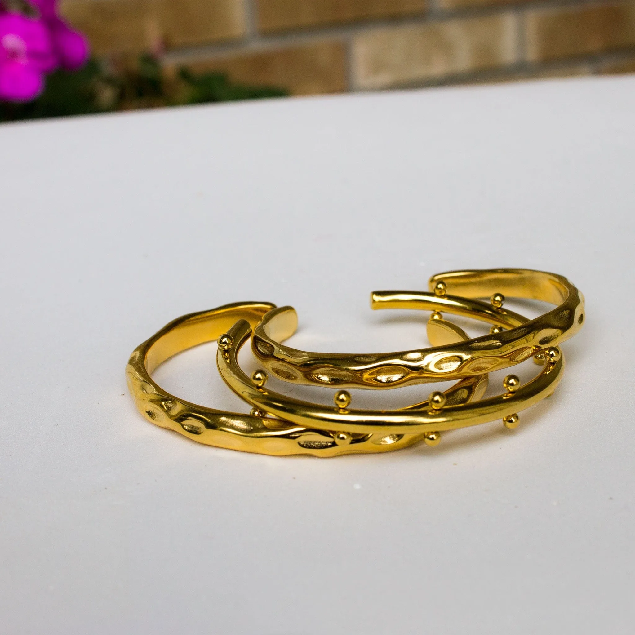 Lumi'ere Open Bracelets