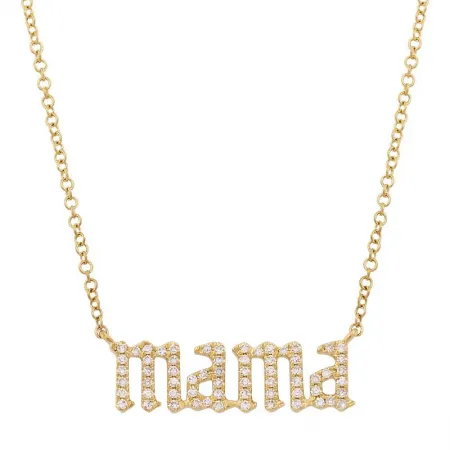 MAMA DIAMOND NECKLACE