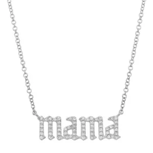 MAMA DIAMOND NECKLACE