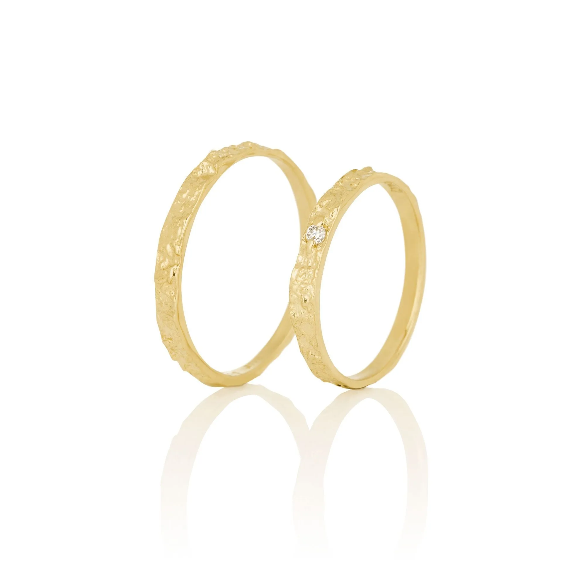 Men's wedding ring - MAGMA