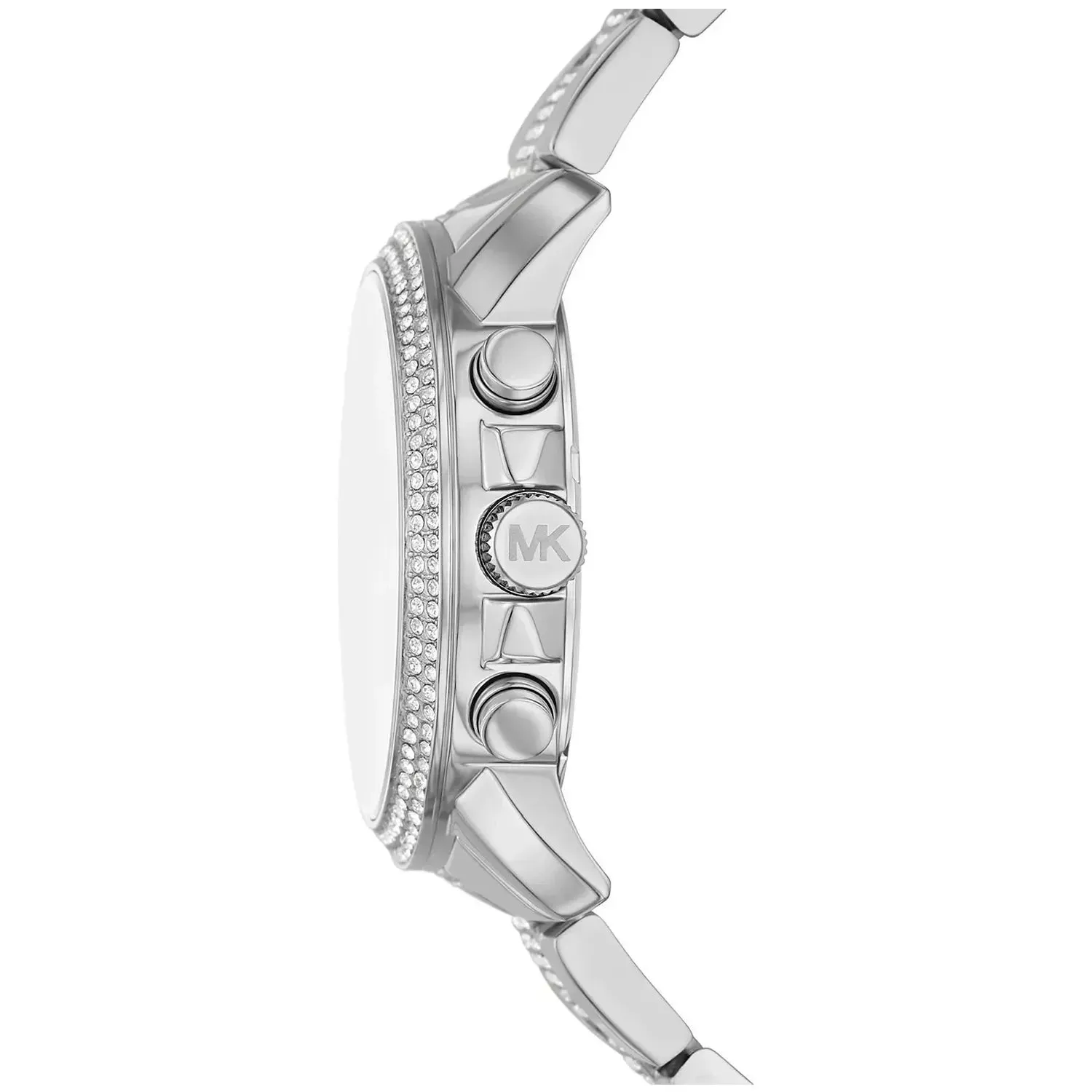 Michael Kors Brynn Ladies Silver-Tone Chronograph Watch