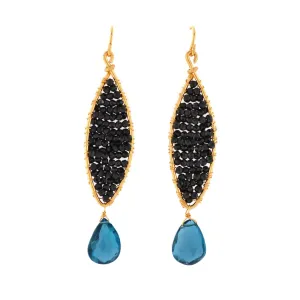 Midnight Moon Earrings