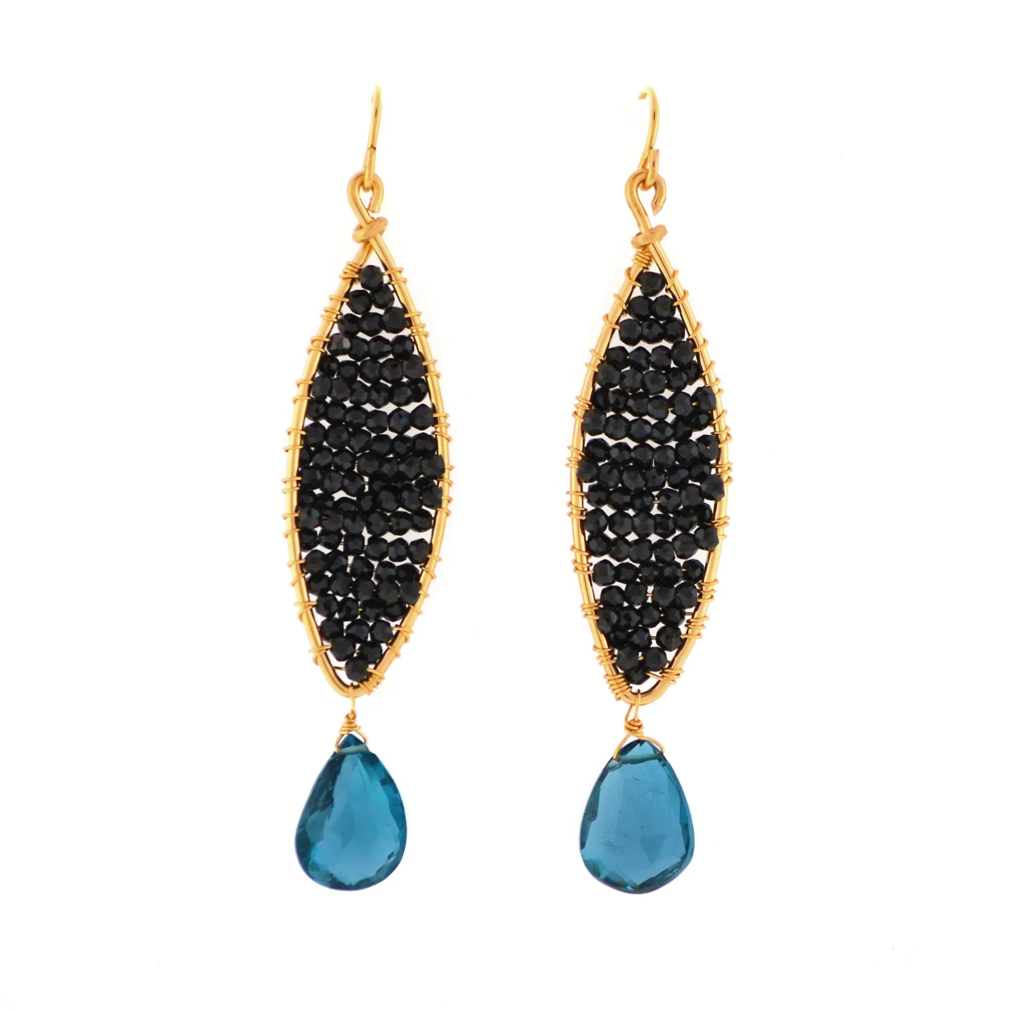 Midnight Moon Earrings