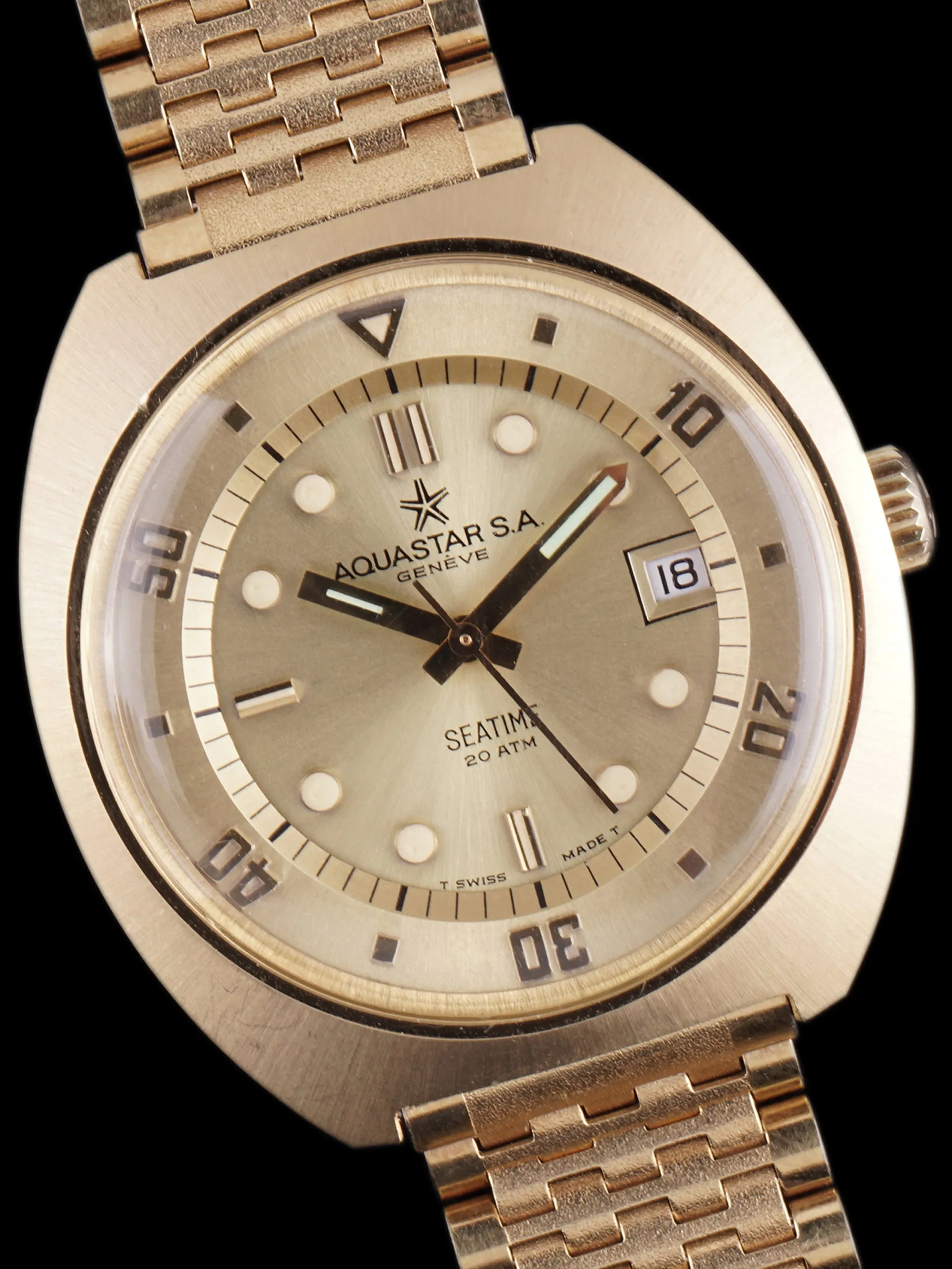 MINT 1970s Aquastar Seatime (Ref. 1000)