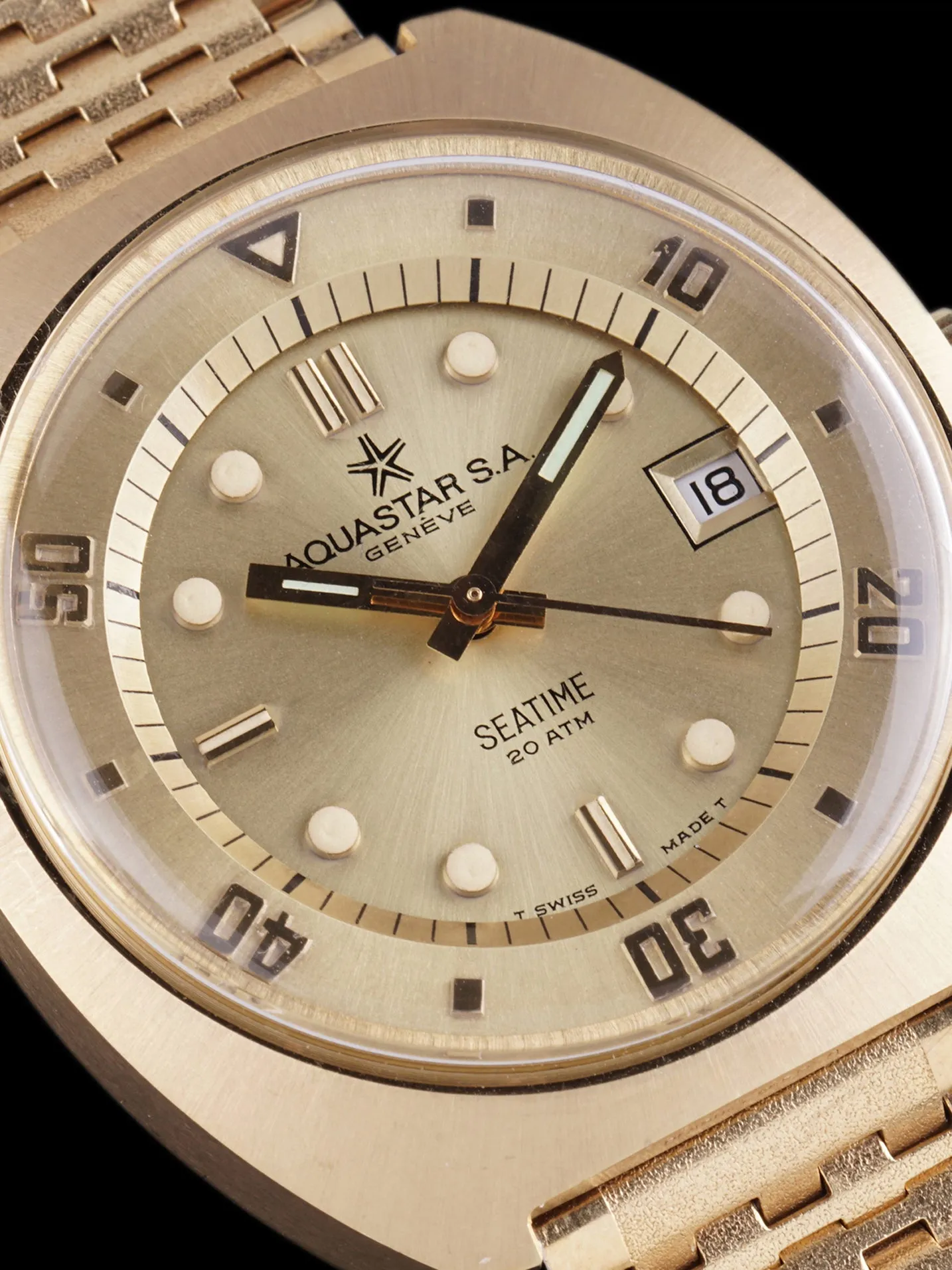 MINT 1970s Aquastar Seatime (Ref. 1000)