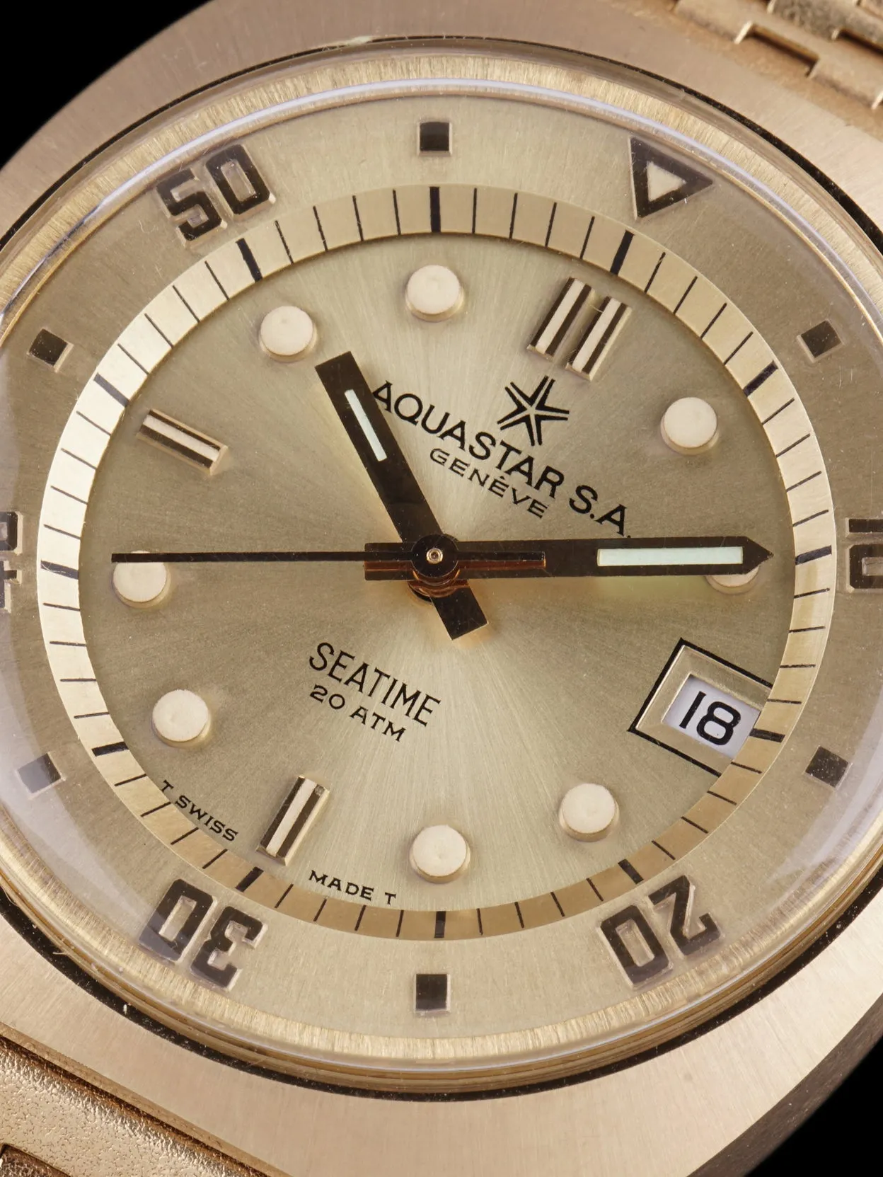 MINT 1970s Aquastar Seatime (Ref. 1000)