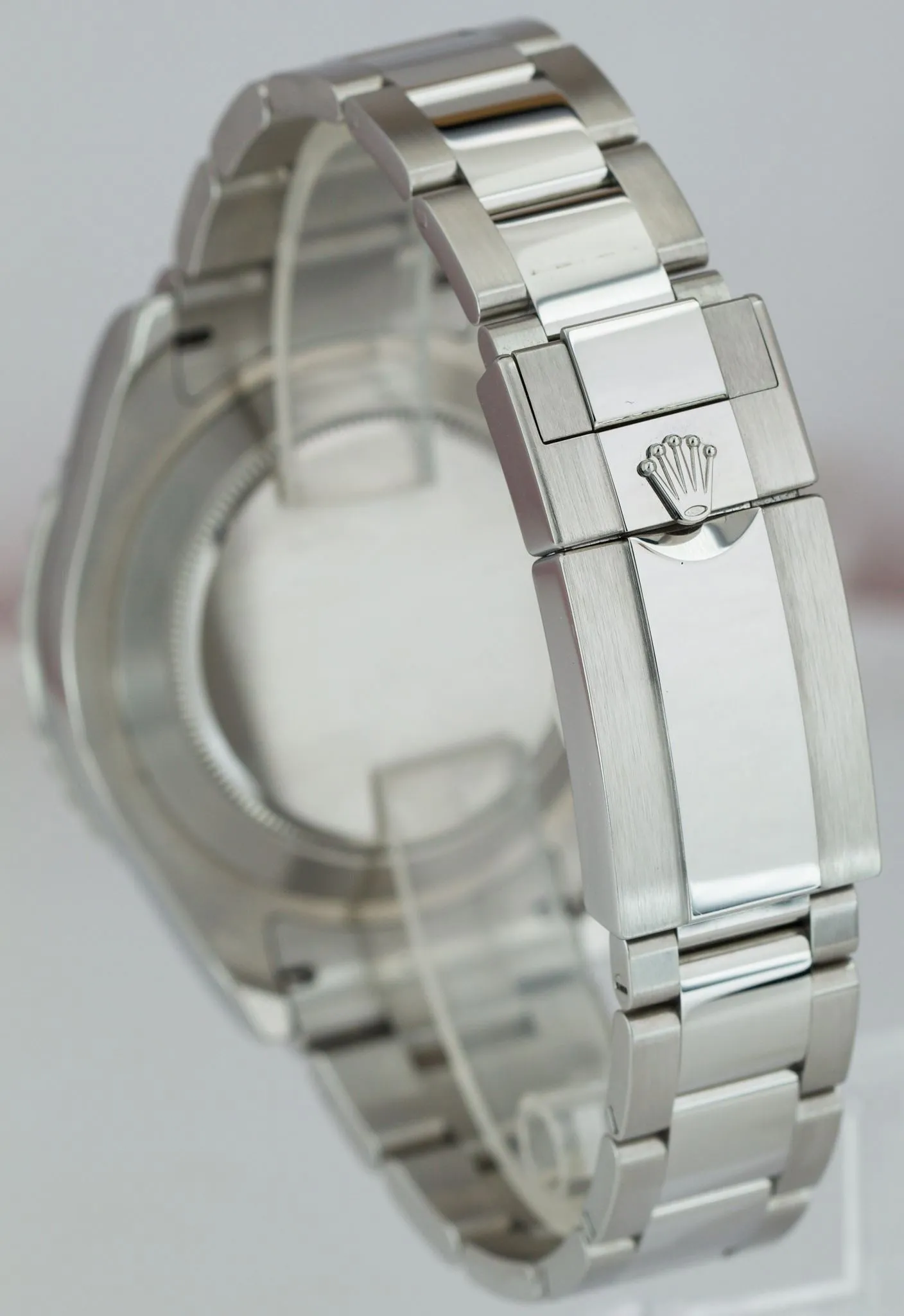 MINT Rolex Yacht-Master II 44mm NEWEST HANDS Stainless White Blue 116680 Watch
