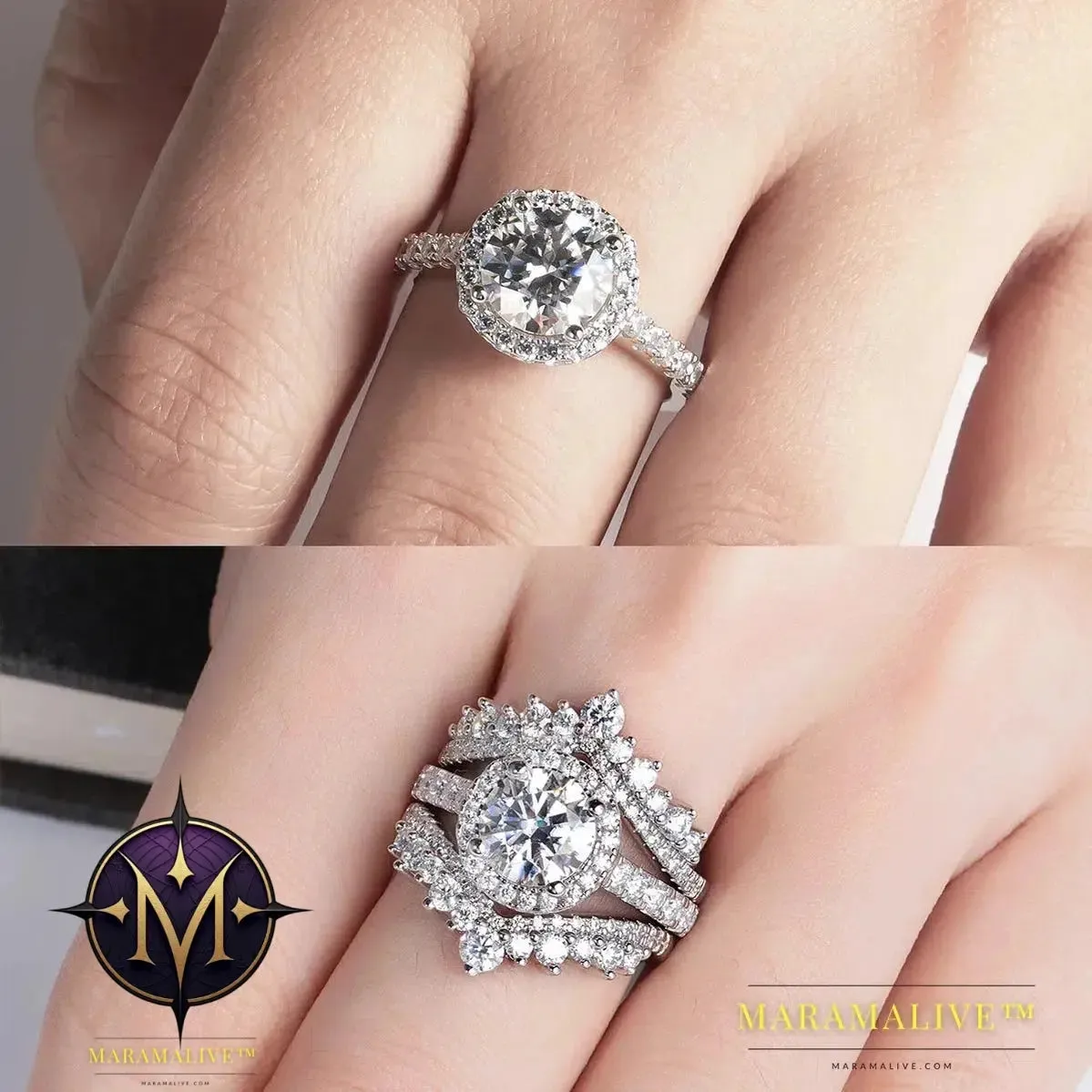 Moissanite Halo Engagement Rings: For That Special Proposal