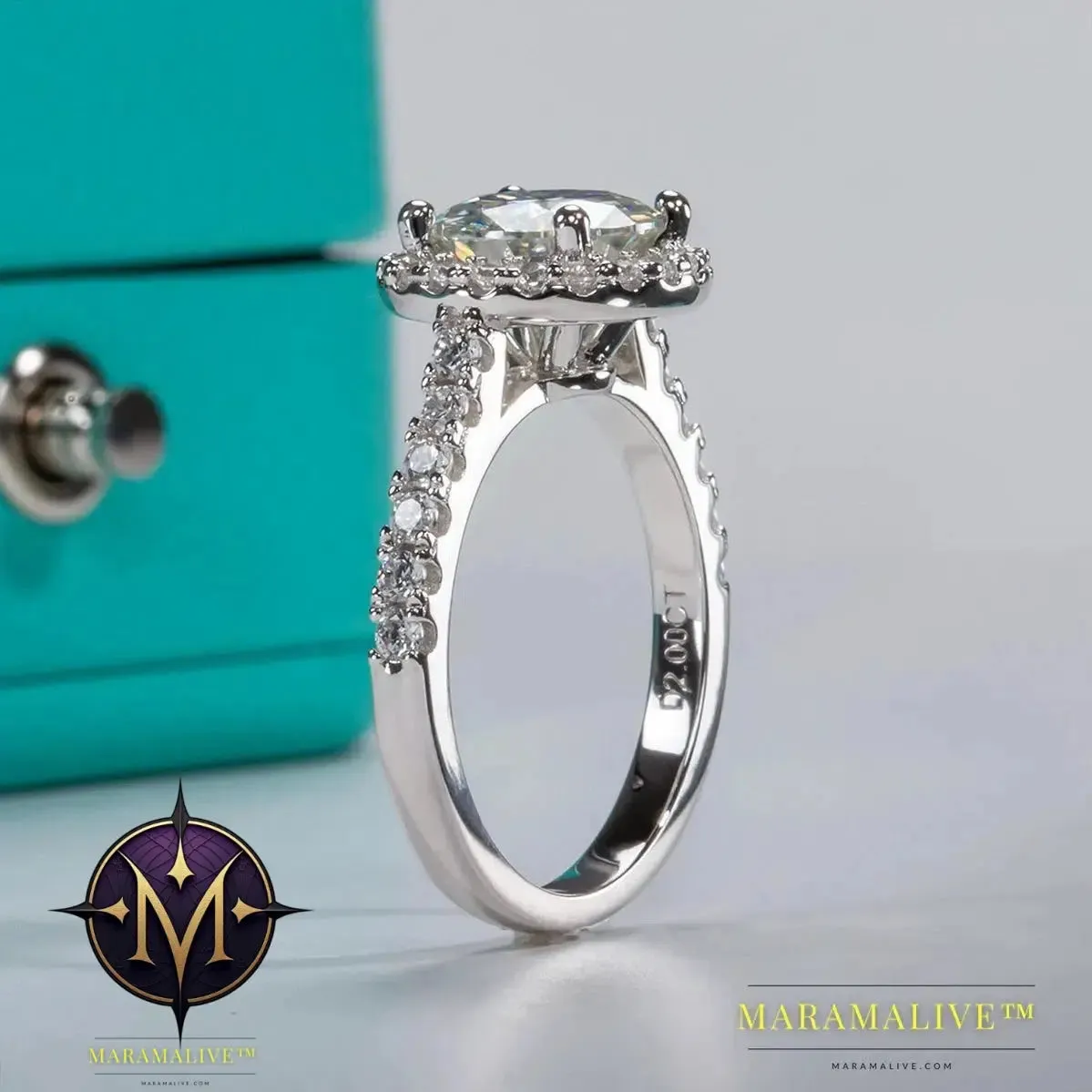 Moissanite Halo Engagement Rings: For That Special Proposal