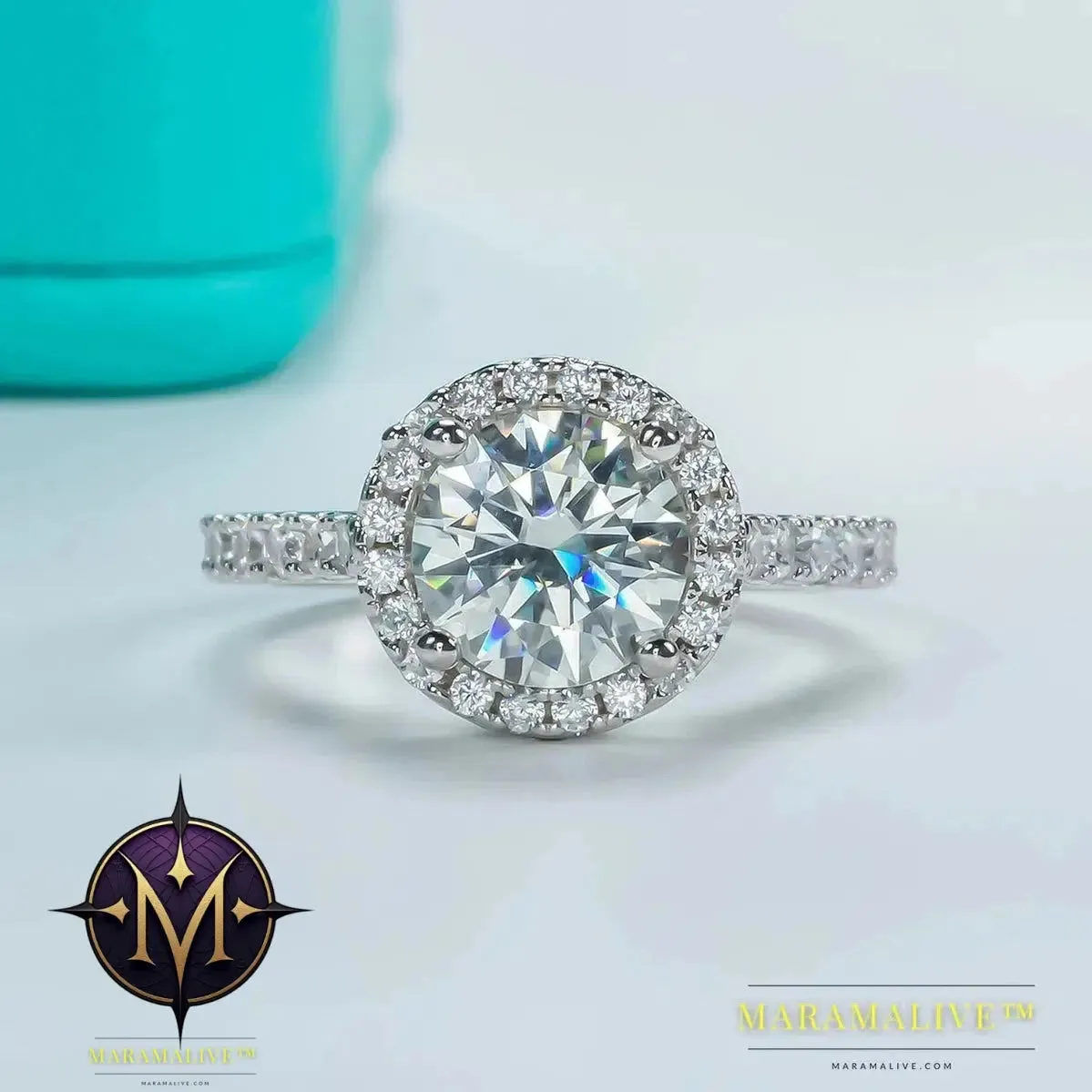Moissanite Halo Engagement Rings: For That Special Proposal