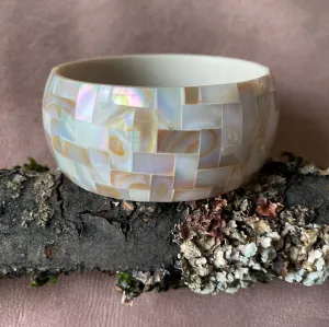Mother of Pearl Mosaic Cuff - Bali
