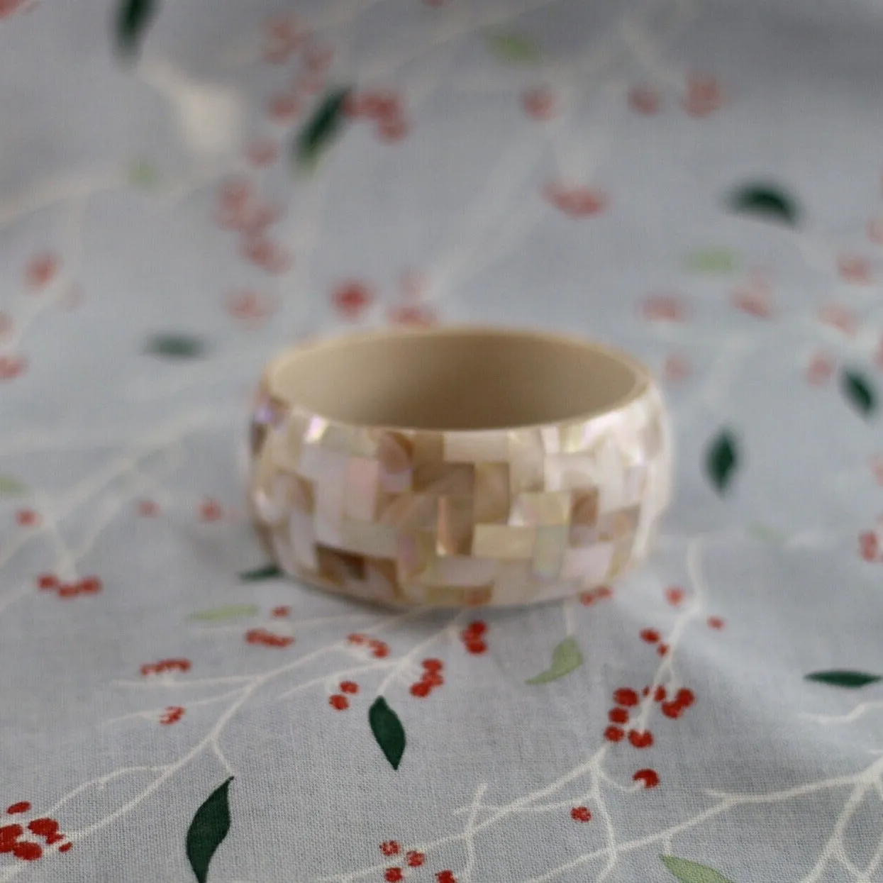 Mother of Pearl Mosaic Cuff - Bali