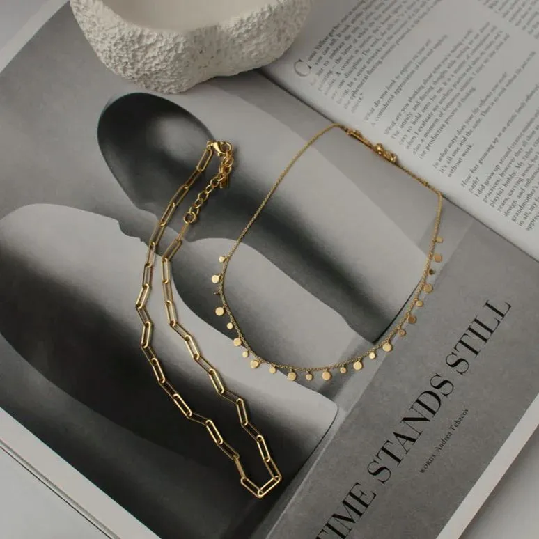 MURKANI Anchor Choker - 18KT Gold Plate