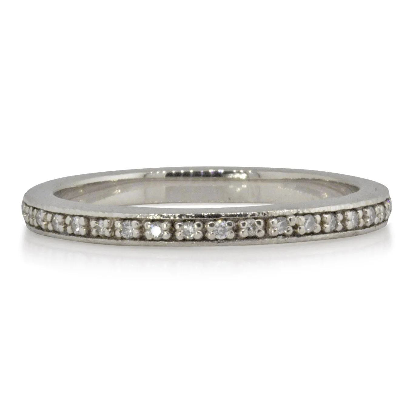 Narrow Eternity Band with Diamonds