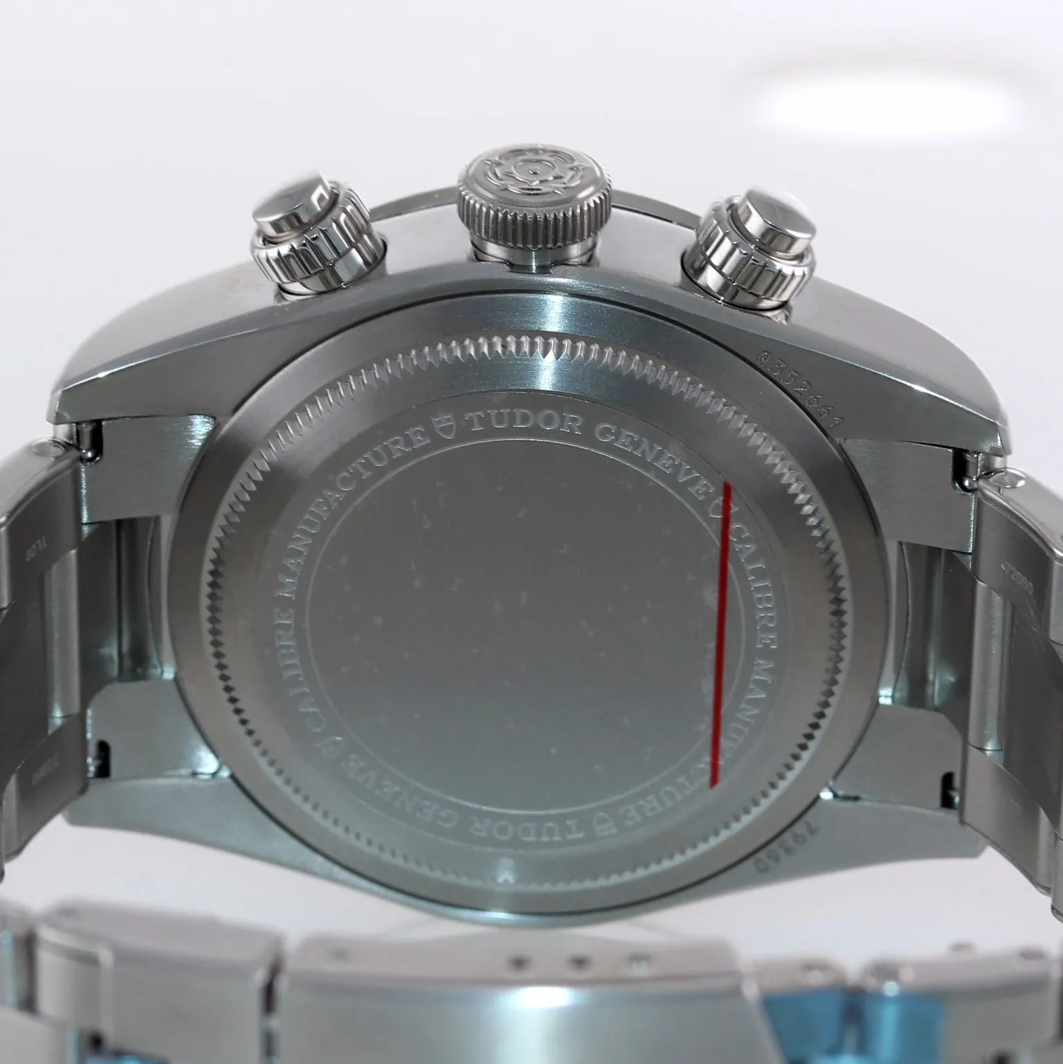 NEW MAY 2021 Tudor Black Bay Chrono Panda Steel 41mm White Date Watch 79360