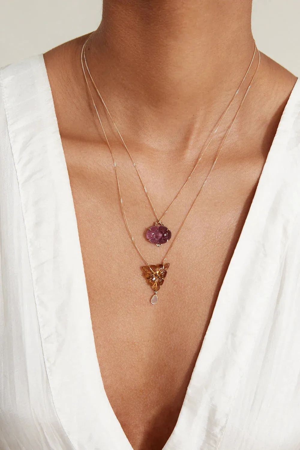 NGF14-15107- Tigerlily Necklace