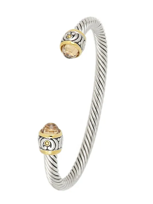 Nouveau Small Wire Cuff Bracelet