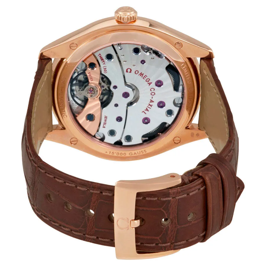 Omega De Ville Tresor White Enamel Dial Men's Watch 432.53.40.21.04.001