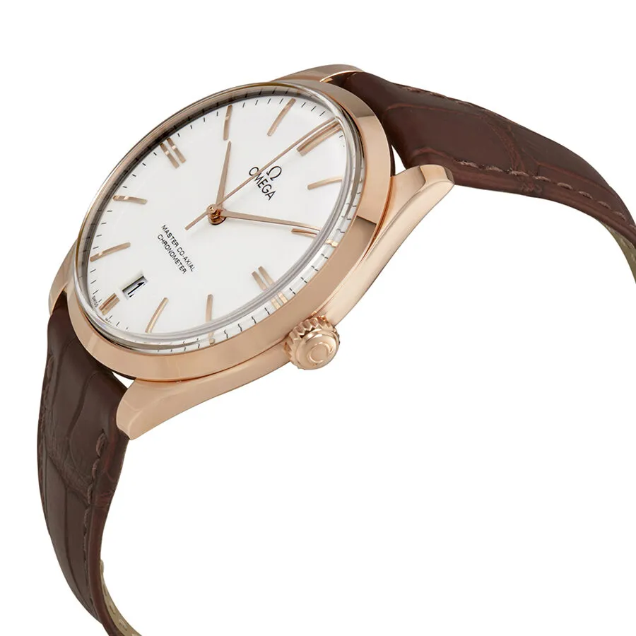 Omega De Ville Tresor White Enamel Dial Men's Watch 432.53.40.21.04.001