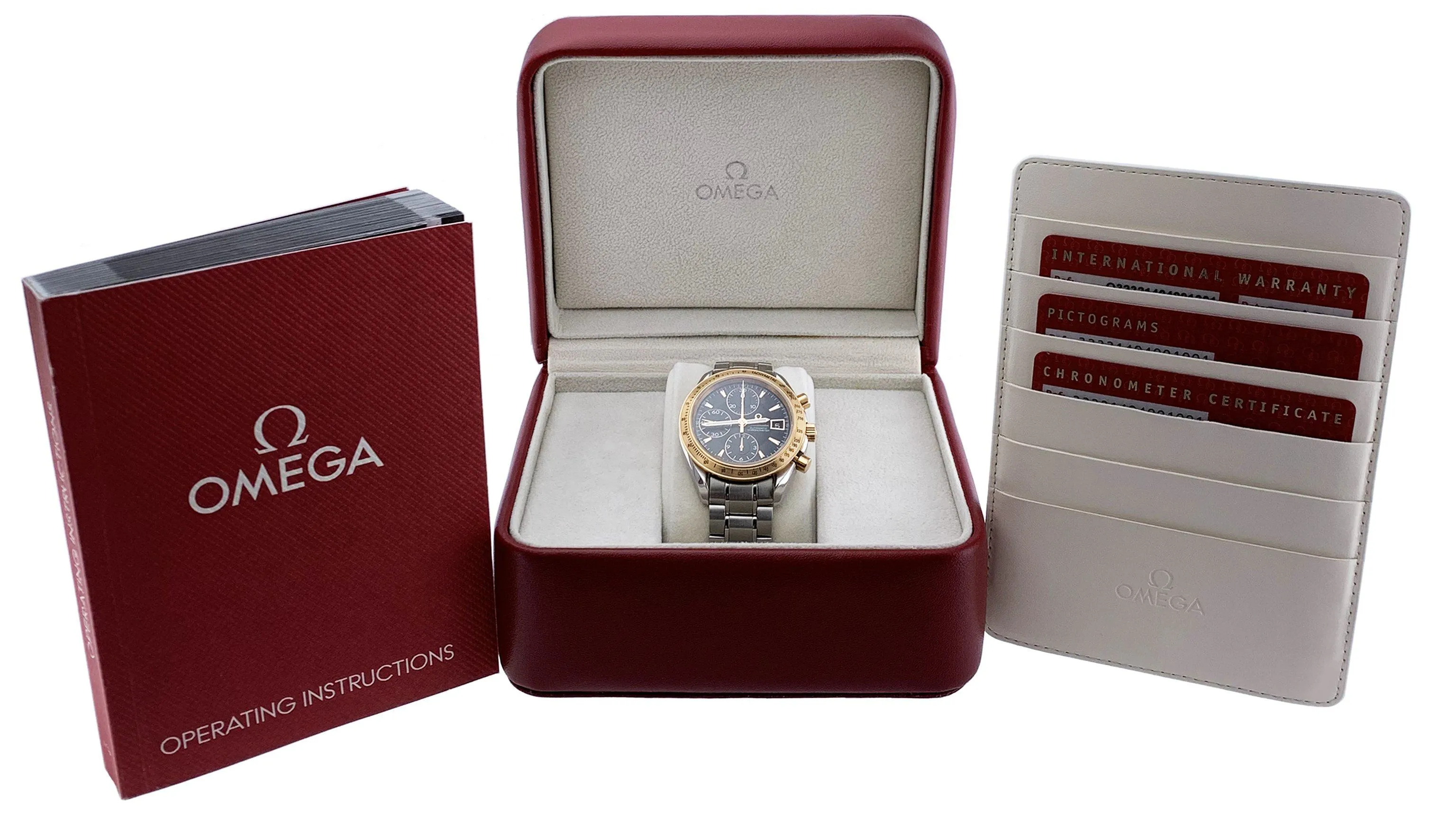 Omega Speedmaster 3232.14.04.001.001 Men's Watch Box & Papers
