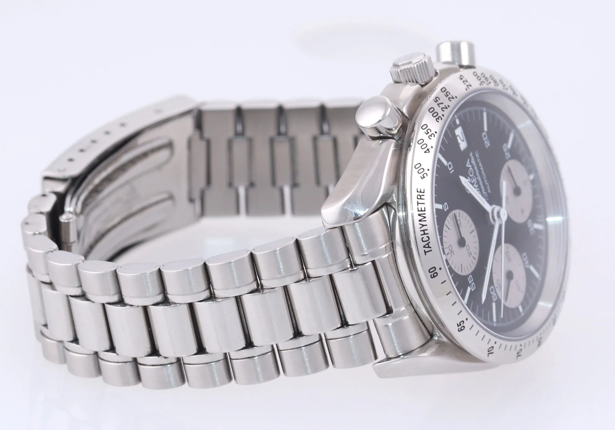 Omega Speedmaster Date Chronograph 3511.50 39mm Steel Panda Dial Watch