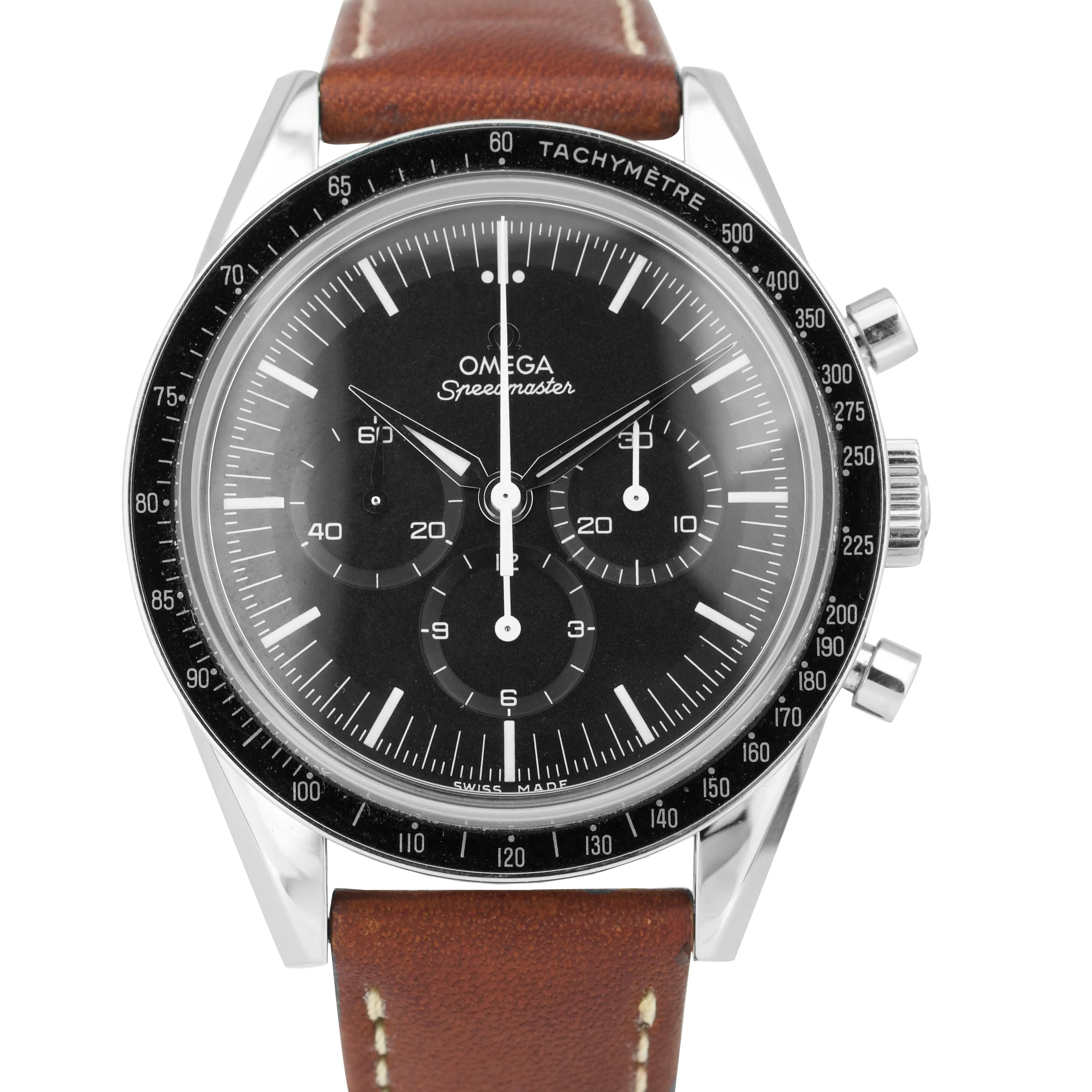 Omega Speedmaster Moonwatch 39.7mm Chronograph Watch 311.32.40.30.01.001 B P
