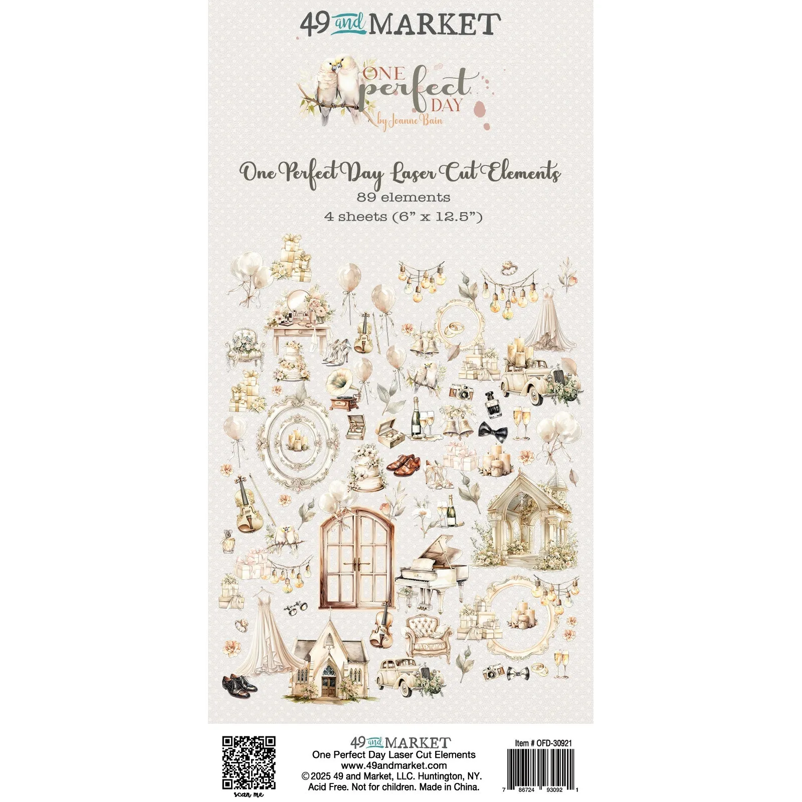 One Perfect Day Laser Cut Element Set