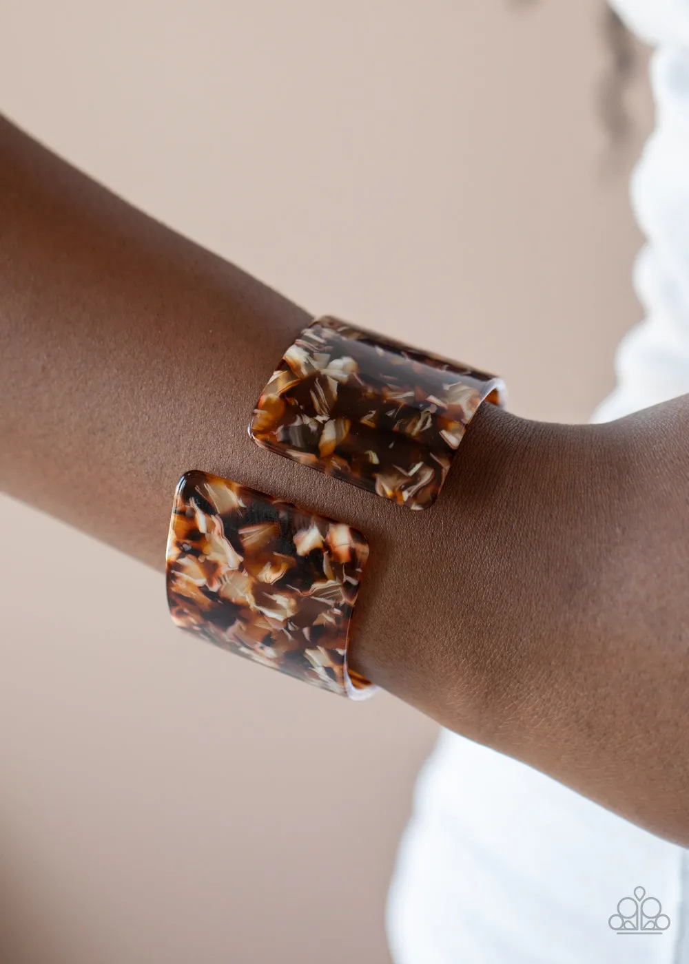Paparazzi Haute Hustle - Brown Bracelet